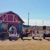 Barrel train can be added to your party. Little red Barn is our beloved petting zoo